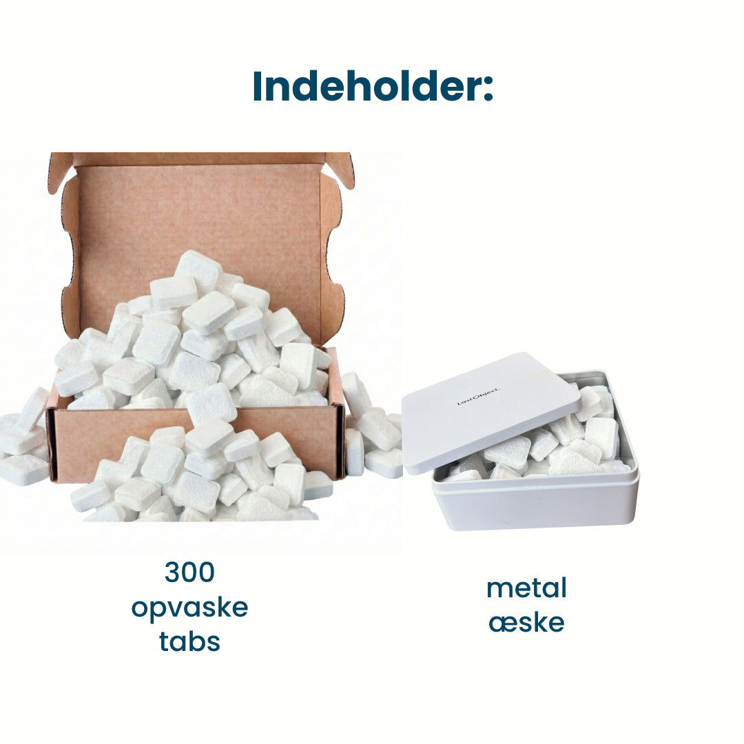 Opvasketabs til 1 år