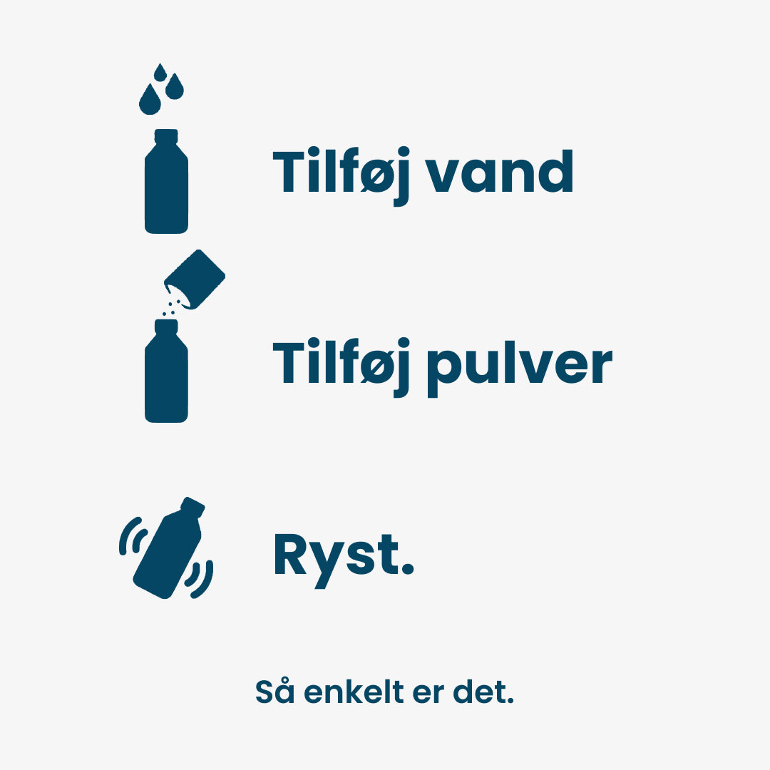 Dish Wash Set til 1 år