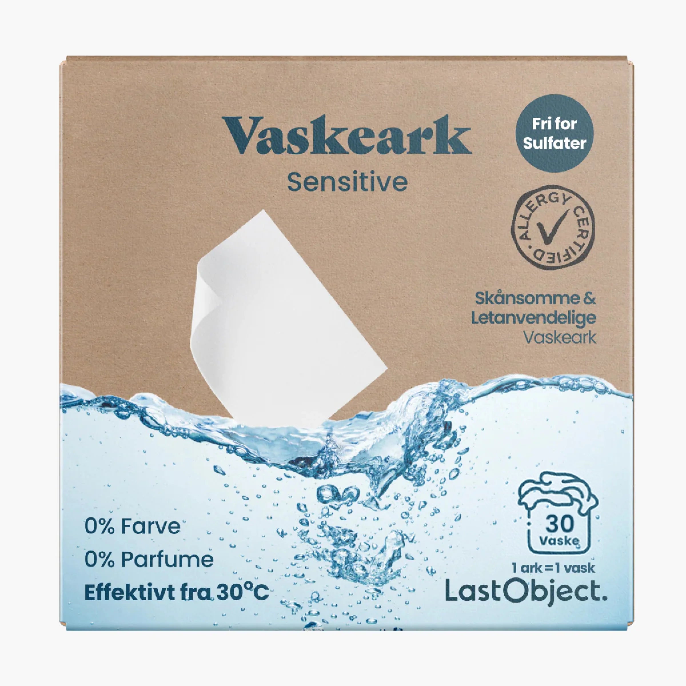 Vaskeark | Sensitiv | 18 ark